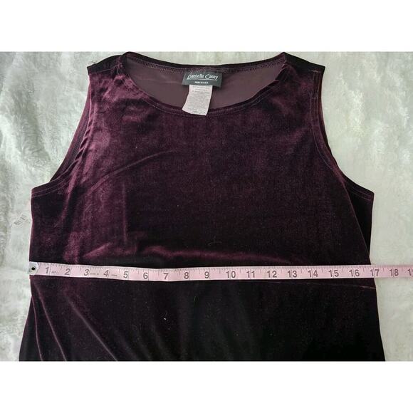 Danielle Casey Purple Witchy Sleeveless Velvet Dress 12 Whimsigoth Vamp Goth - Picture 6 of 8